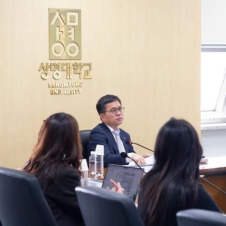 2025학년도 1학기 서울캠퍼스 총장간담회 이미지