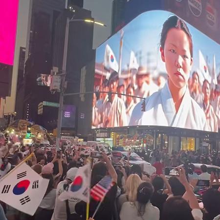 AR·VR미디어디자인전공 학부생 영상,  뉴욕 타임스퀘어 상영되며 감동 선사